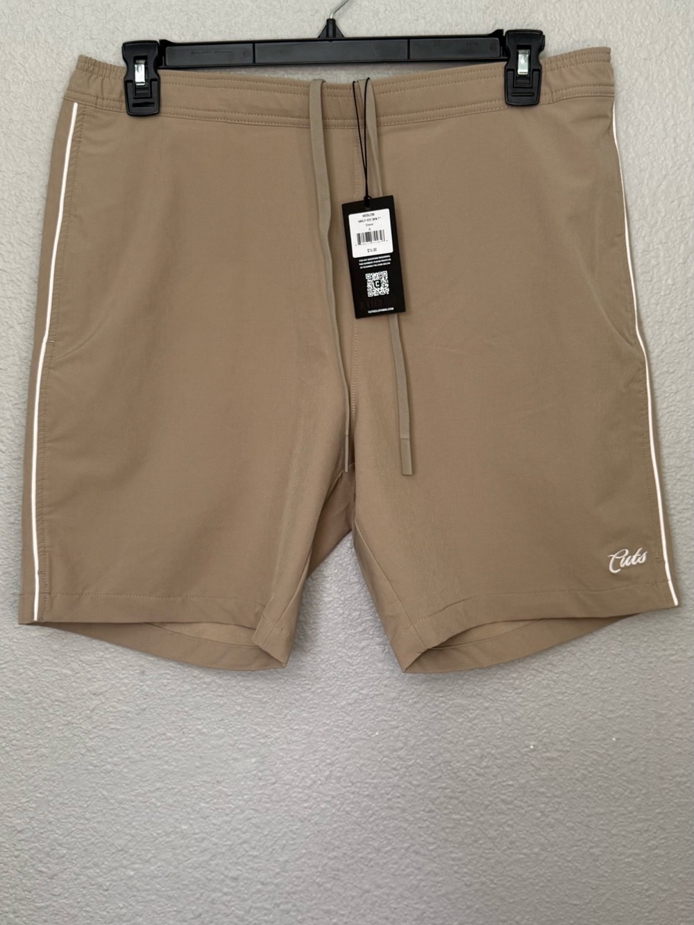 NWT Cuts Clothing | Hybrid H2O Shorts | Stone | XL